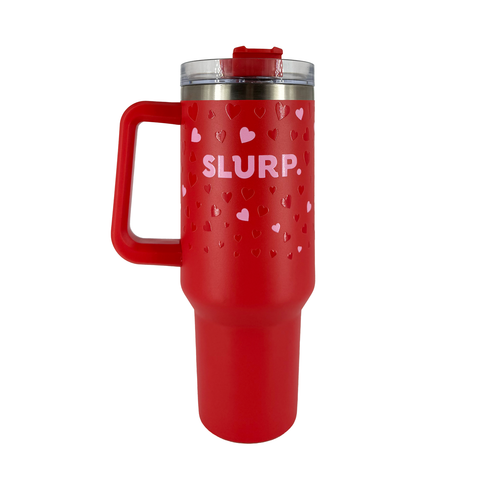 SLURP 1200ml Stainless Steel Vacuum Insulated Cup - heart 2 heart