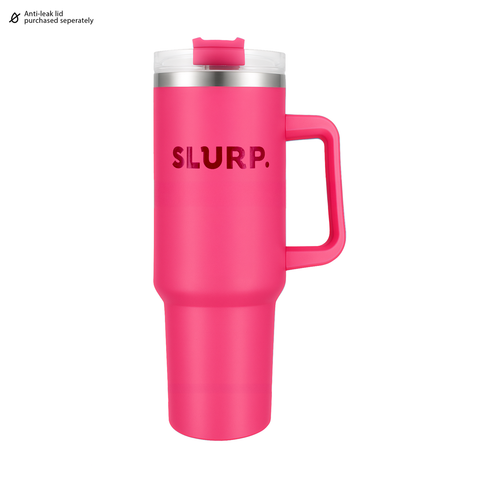 SLURP 1200ml Stainless Steel Vacuum Insulated Cup - Hot Pink
