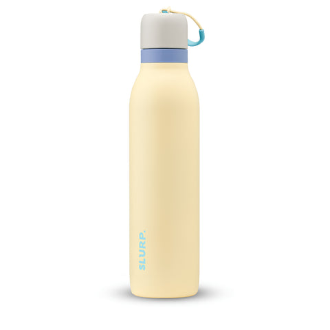SLURP Twist 750ml Vacuum Insulated Cup - Butter Yellow