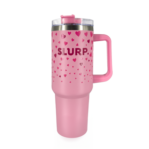 SLURP 1200ml Stainless Steel Vacuum Insulated Cup - I <3 u